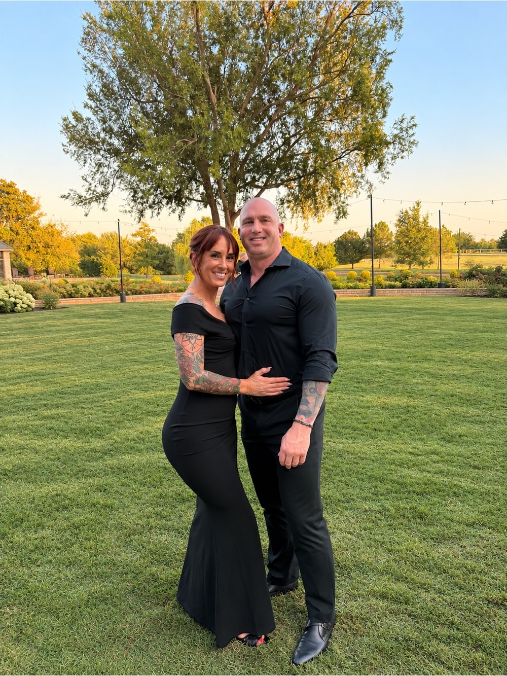 Lulu's Black Off-Shoulder Maxi Dress
